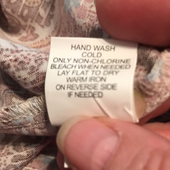 Paisley Print Top XL NWT - Picture 5 of 6